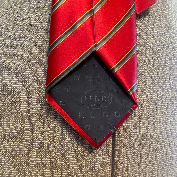 Vintage Fendi Silk Tie - Picture 2 of 6